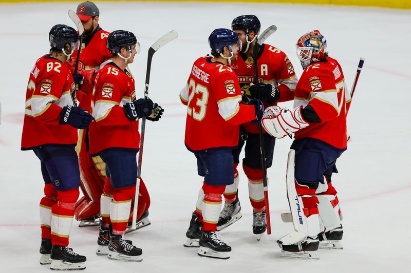 Florida Panthers Overwhelm Boston Bruins in a Dominant 6-1 Victory
