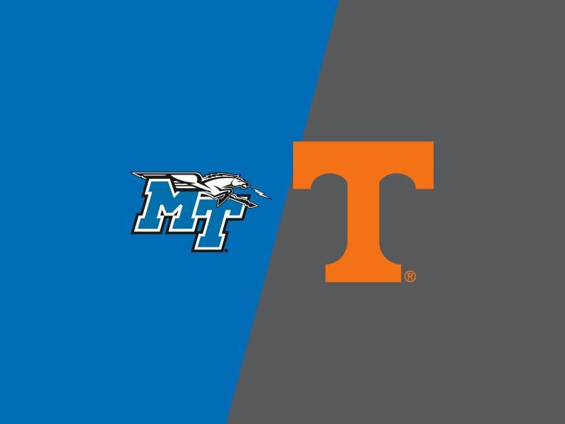 Tennessee Lady Volunteers Face Off Against Blue Raiders at Von Braun Center in Women's Basketbal...