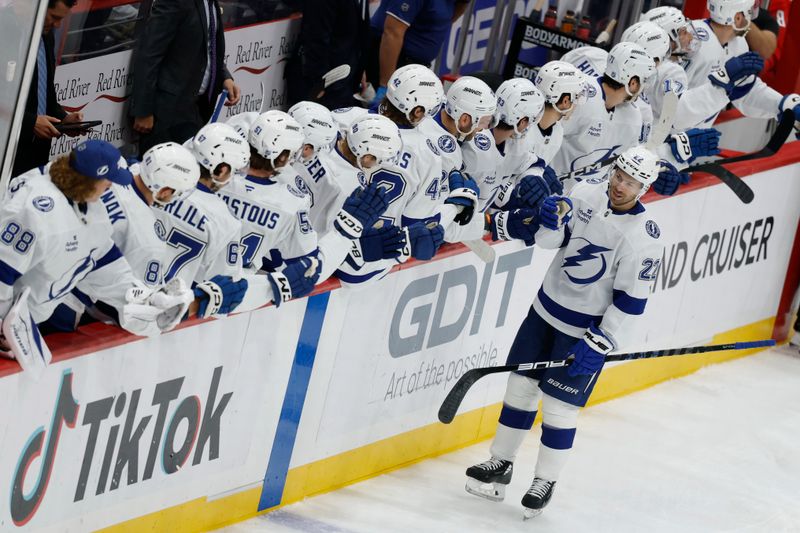 Washington Capitals' Defensive Struggles as Tampa Bay Lightning's Early Surge Seals Victory at C...
