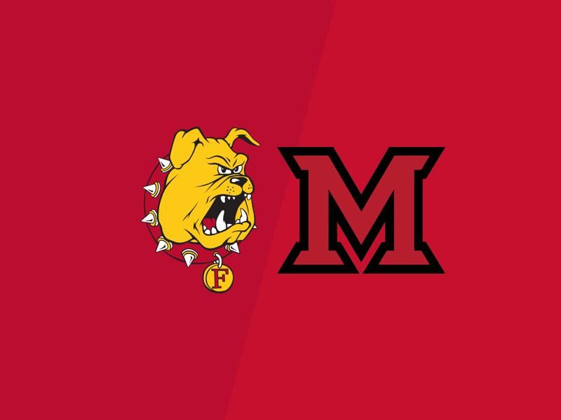 Ferris State University Falls Short Against Miami (OH) RedHawks in Intense Matchup