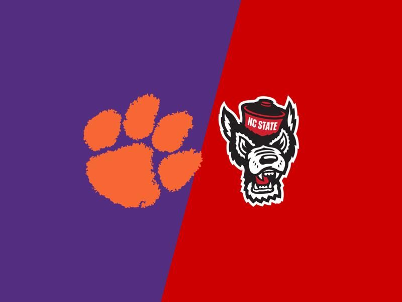 Clemson Tigers VS North Carolina State Wolfpack