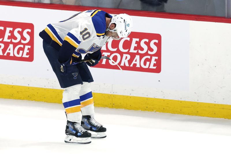 St. Louis Blues vs Winnipeg Jets: Jordan Kyrou Leads the Charge in Anticipated Matchup