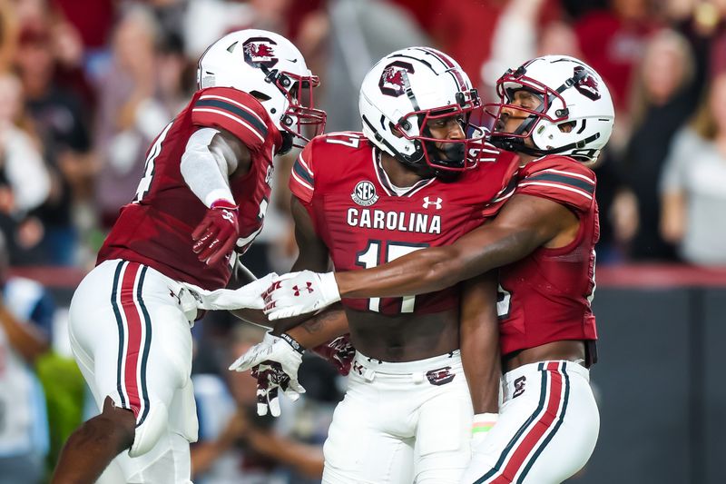 Clash at Williams-Brice Stadium: South Carolina Gamecocks Host Kentucky Wildcats in College Foot...