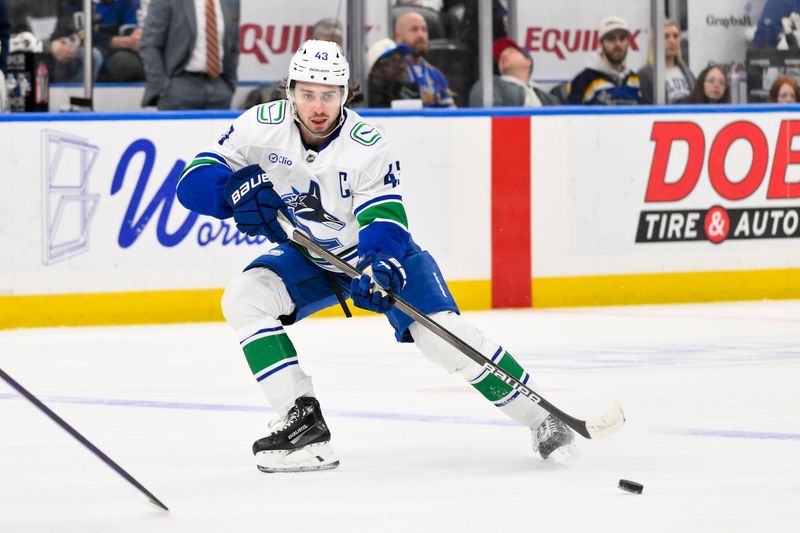 St. Louis Blues Overcome Vancouver Canucks in Overtime Thriller