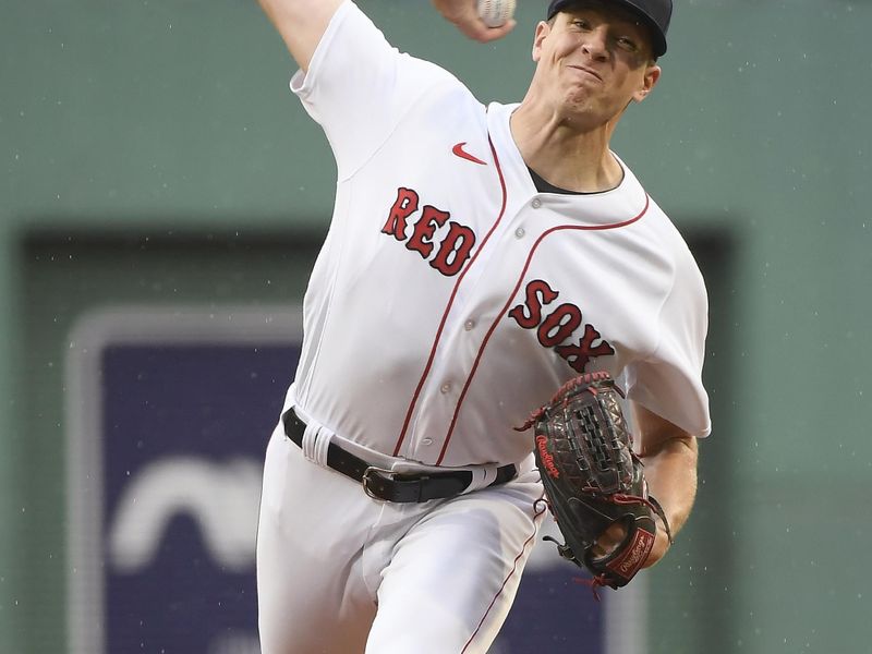Sep 23, 2023; Boston, Massachusetts, USA; Boston Red Sox starting pitcher Nick Pivetta (37) pitches during the first inning against the Chicago White Sox at Fenway Park. Mandatory Credit: Bob DeChiara-USA TODAY Sports