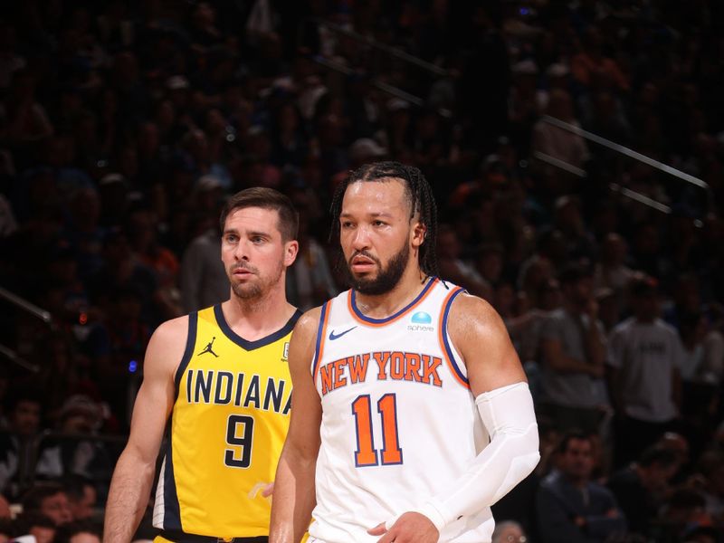 Knicks' Rally Falls Short Against Pacers in High-Octane Madison Square Garden Finale