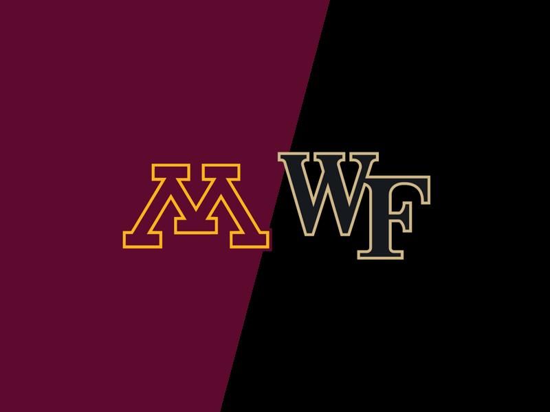 Wake Forest Demon Deacons Clash with Minnesota Golden Gophers at Williams Arena in Women's Baske...