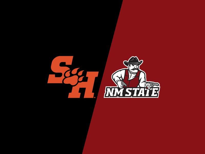 Clash at Bernard Johnson Coliseum: Sam Houston State Bearkats vs New Mexico State Aggies