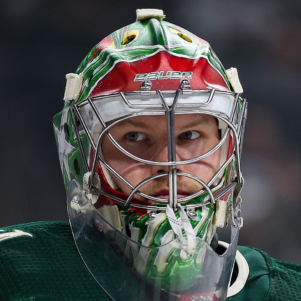 NHL Minnesota Wild goaltender Filip Gustavsson