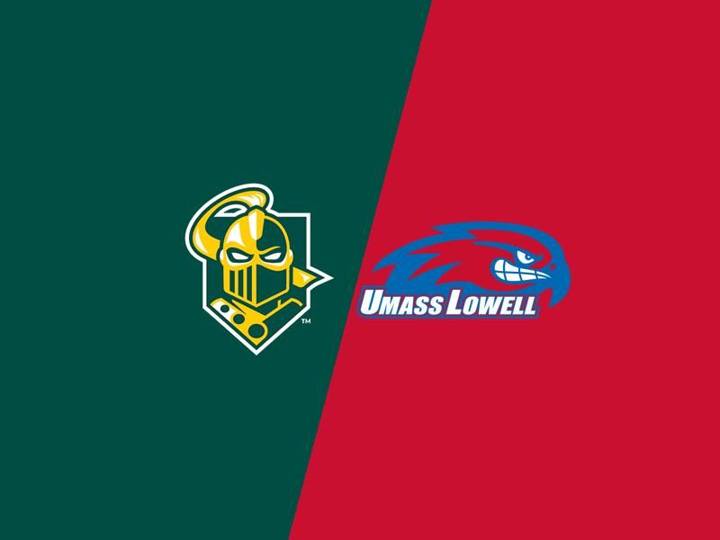 Clarkson Golden Knights Silence UMass Lowell River Hawks at Herb Brooks Arena