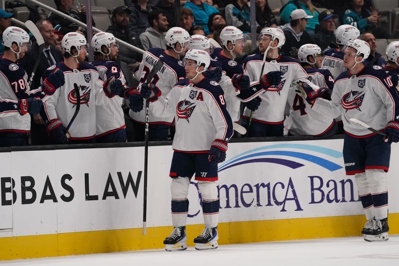 Did Sharks' Third Period Surge Overwhelm Blue Jackets at SAP Center?