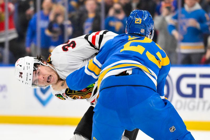St. Louis Blues Aim for Victory Against Chicago Blackhawks: Brayden Schenn Poised to Lead the Ch...