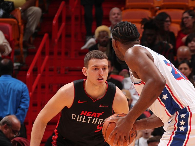 76ers Edge Out Heat in a Nail-Biter at Kaseya Center