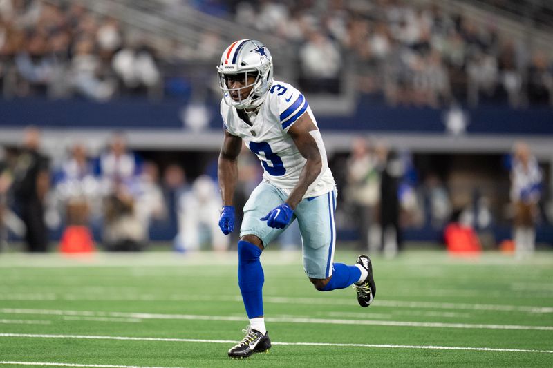 Dallas Cowboys wide receiver Brandin Cooks runs a route during the first half of an NFL football game between the Dallas Cowboys and the New York Giants, Sunday, Nov. 12, 2023, in Arlington, Texas. The Cowboys won 49-17. (AP Photo/Julio Cortez)