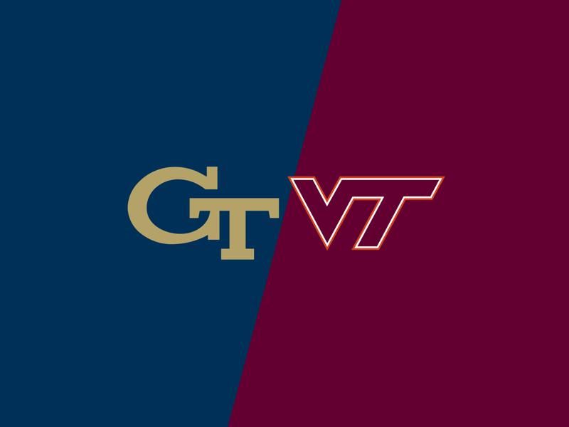 Clash at Bobby Dodd Stadium: Virginia Tech Hokies Take on Georgia Tech Yellow Jackets in Footbal...