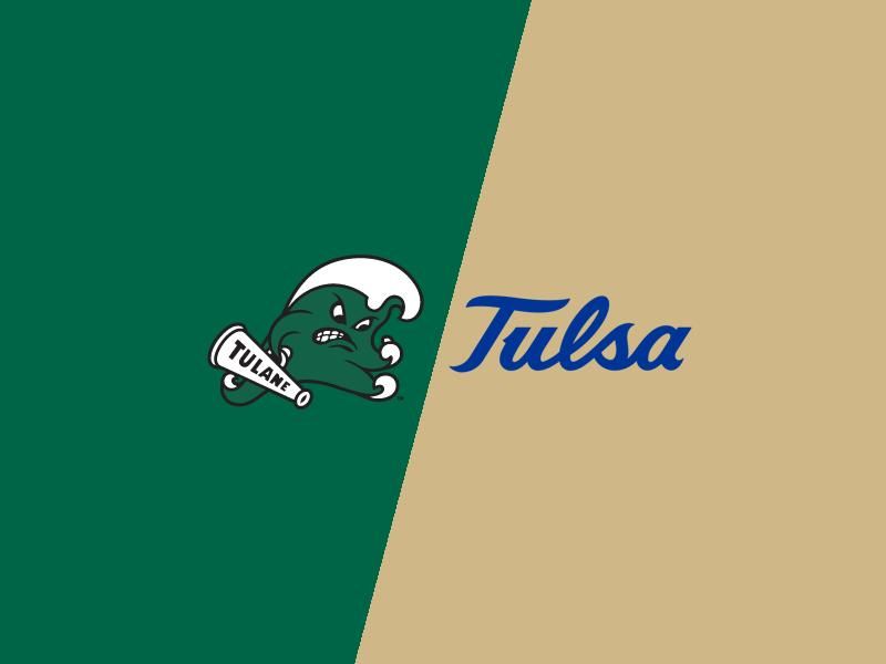 Tulane Green Wave VS Tulsa Golden Hurricane