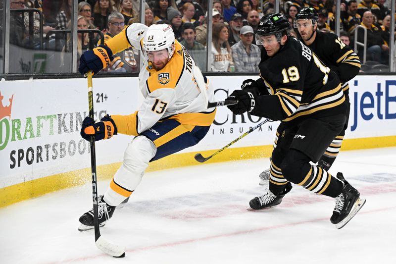 Predators on the Prowl: Nashville Predators Set to Battle Boston Bruins