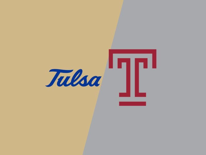 Can the Tulsa Golden Hurricane's Sharp Shooting Secure Victory at Liacouras Center?