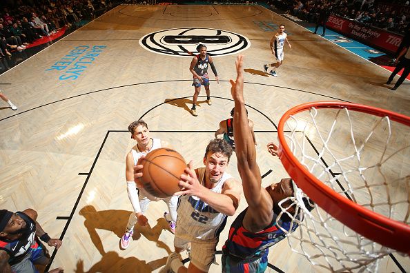 BROOKLYN, NY - DECEMBER 2: Franz Wagner #22 of the Orlando Magic drives to the basket during the game against the Brooklyn Nets on December 2, 2023 at Barclays Center in Brooklyn, New York. NOTE TO USER: User expressly acknowledges and agrees that, by downloading and or using this Photograph, user is consenting to the terms and conditions of the Getty Images License Agreement. Mandatory Copyright Notice: Copyright 2023 NBAE (Photo by Nathaniel S. Butler/NBAE via Getty Images)