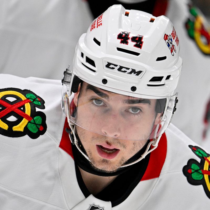 NHL Chicago Blackhawks defense Wyatt Kaiser