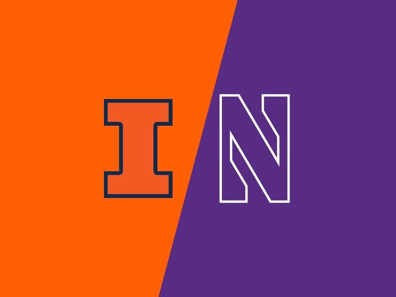 Illinois Fighting Illini VS Northwestern Wildcats