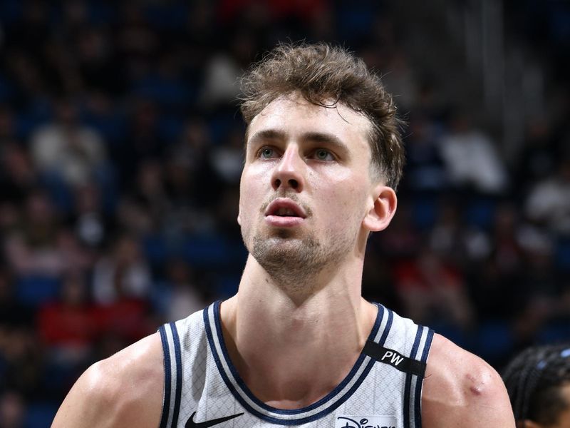 ORLANDO, FL - MARCH 6: Franz Wagner #22 of the Orlando Magic free throw during the game against the Chicago Bulls on March 6, 2025 at Kia Center in Orlando, Florida. NOTE TO USER: User expressly acknowledges and agrees that, by downloading and or using this photograph, User is consenting to the terms and conditions of the Getty Images License Agreement. Mandatory Copyright Notice: Copyright 2025 NBAE (Photo by Fernando Medina/NBAE via Getty Images)