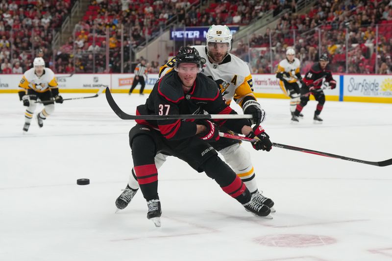 Carolina Hurricanes vs Pittsburgh Penguins: Seth Jarvis keys Lenovo Center edge