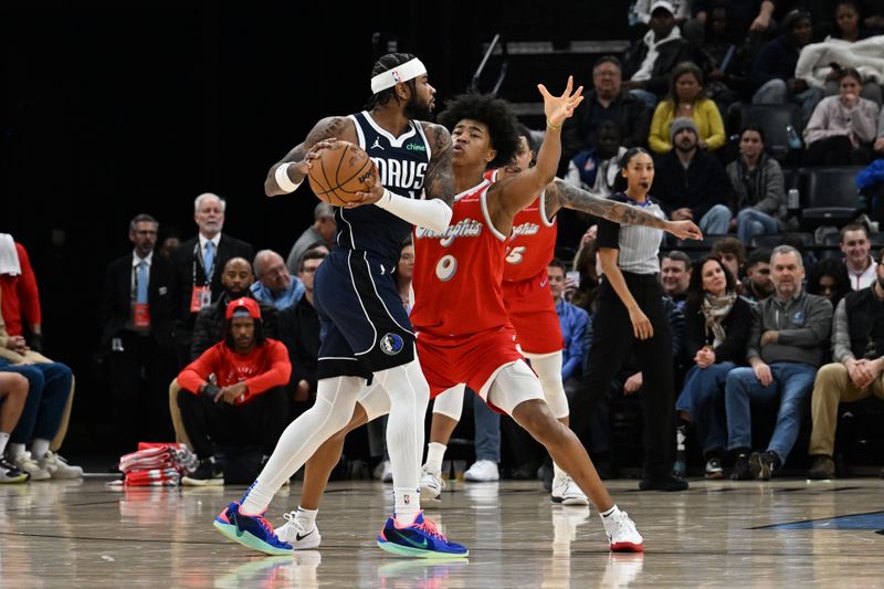 MEMPHIS, TN - JANUARY 6:  Kyrie Irving #11 of the Dallas Mavericks dribbles the ball during the game against the Memphis Grizzlies  on January  6, 2024 at FedExForum in Memphis, Tennessee. NOTE TO USER: User expressly acknowledges and agrees that, by downloading and or using this photograph, User is consenting to the terms and conditions of the Getty Images License Agreement. Mandatory Copyright Notice: Copyright 2024 NBAE (Photo by Grant Burke/NBAE via Getty Images)