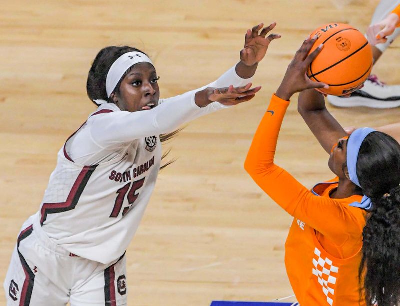 South Carolina Gamecocks vs Tennessee Lady Volunteers: Bree Hall Shines in Women's Basketball Sh...