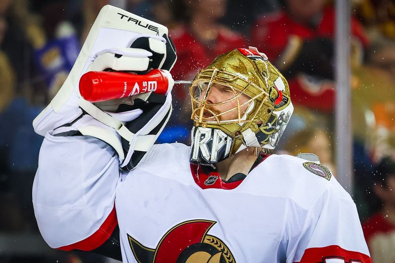 Ottawa Senators Ice the Competition, Set to Host Calgary Flames in Frigid Showdown