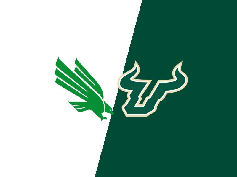 North Texas Mean Green Narrowly Outpaced by South Florida Bulls in a Close Encounter