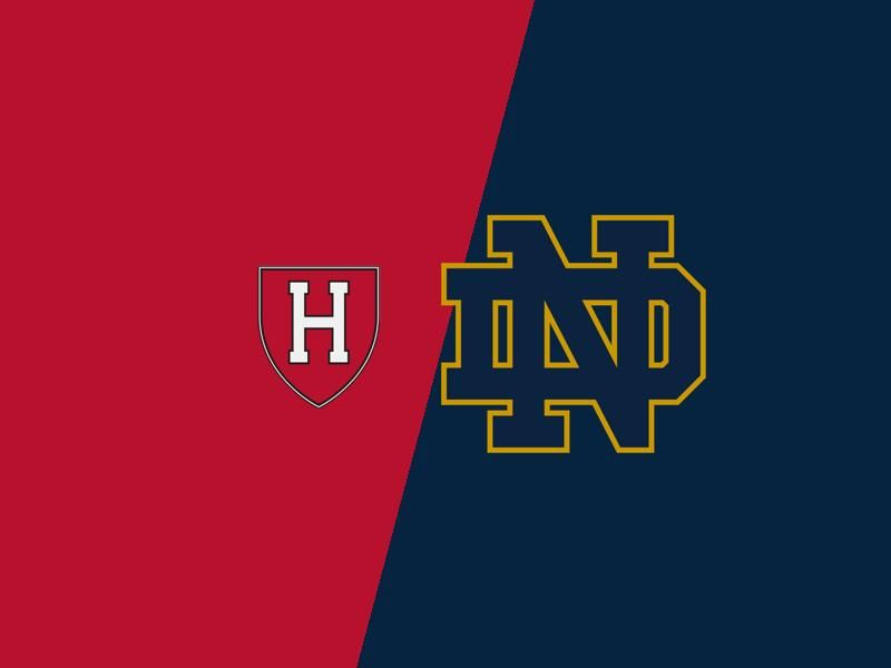 Harvard Crimson VS Notre Dame Fighting Irish