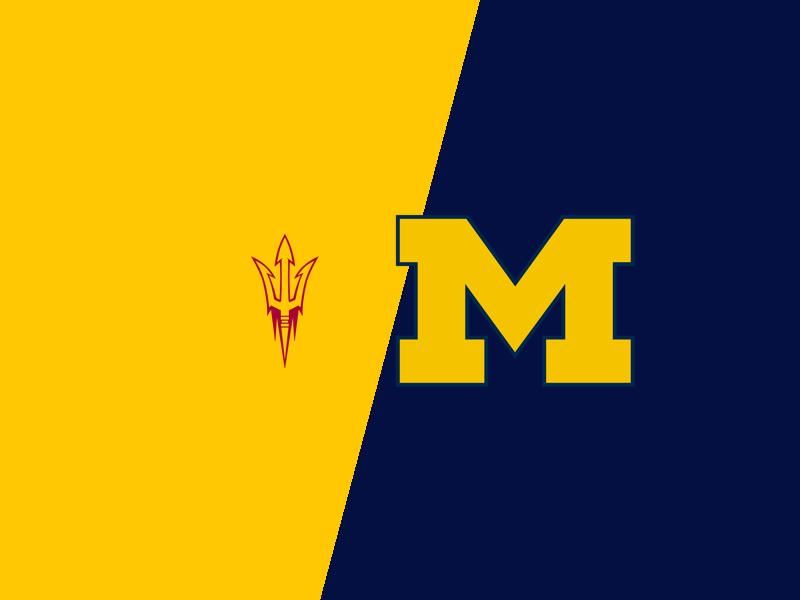 Michigan Wolverines VS Arizona State Sun Devils