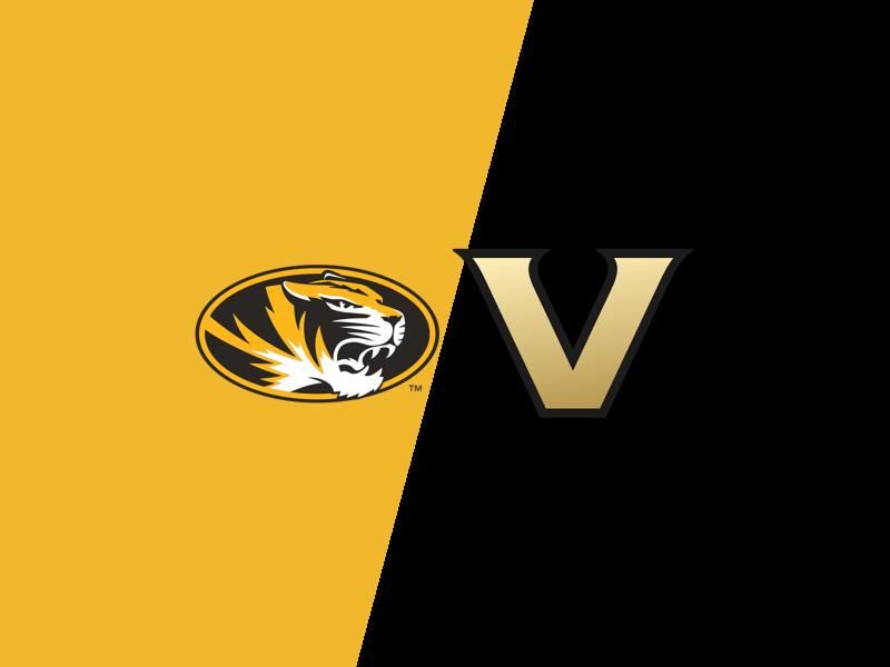 Missouri Tigers VS Vanderbilt Commodores