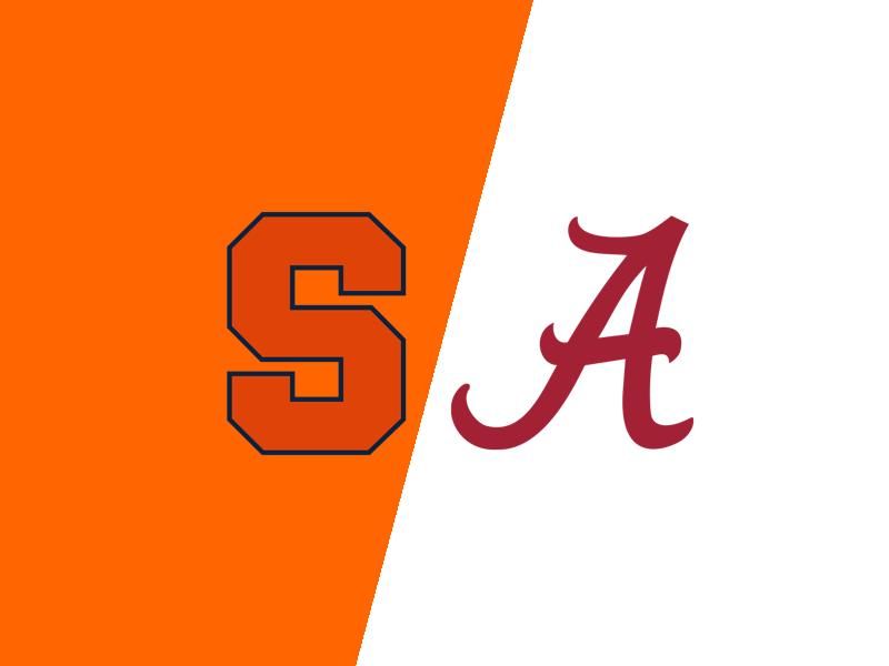 Syracuse Orange VS Alabama Crimson Tide