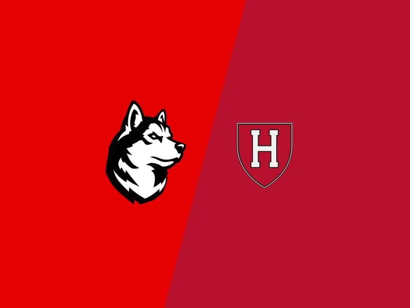 Northeastern Huskies VS Harvard Crimson