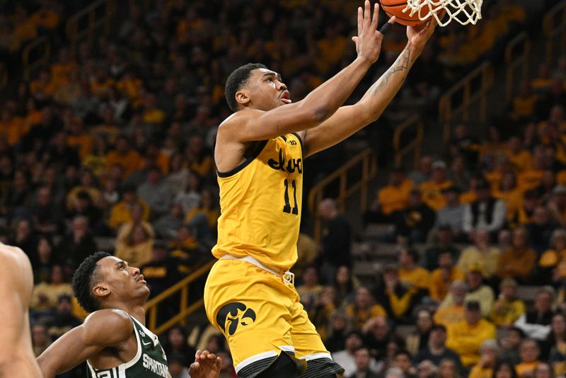 Michigan State Spartans Look to Continue Winning Streak Against Iowa Hawkeyes