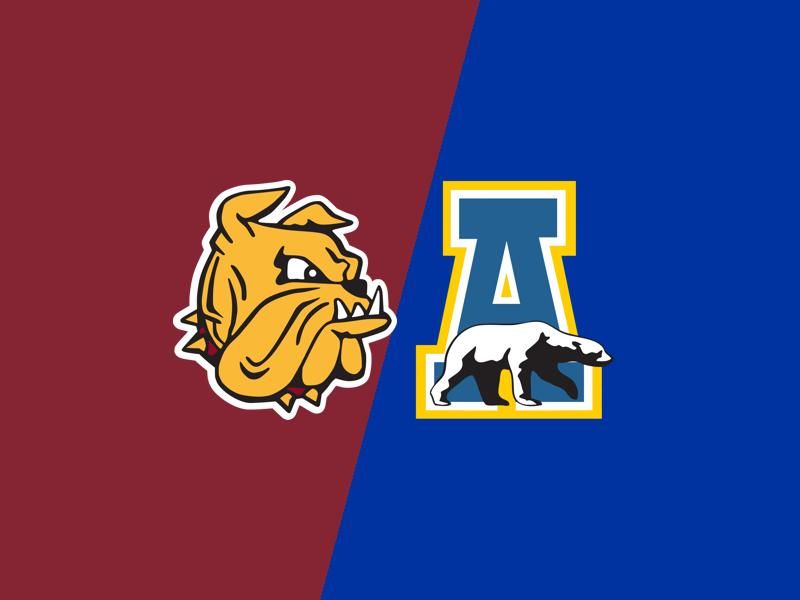 Minnesota Duluth Bulldogs VS Alaska Fairbanks Nanooks