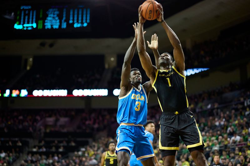 Clash at Pauley Pavilion: Oregon Ducks Take On UCLA Bruins in Upcoming Basketball Game