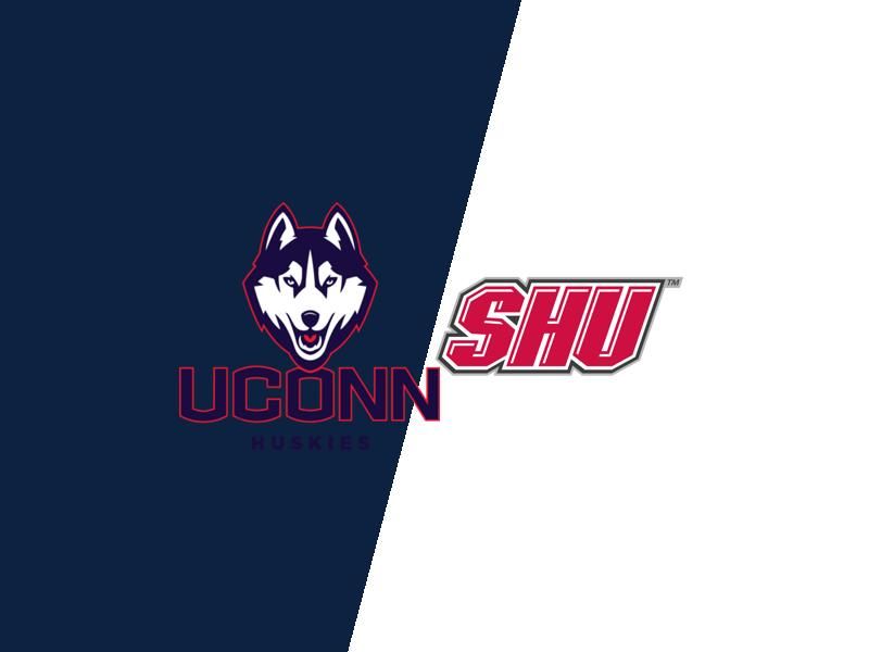 UConn Huskies VS Sacred Heart Pioneers