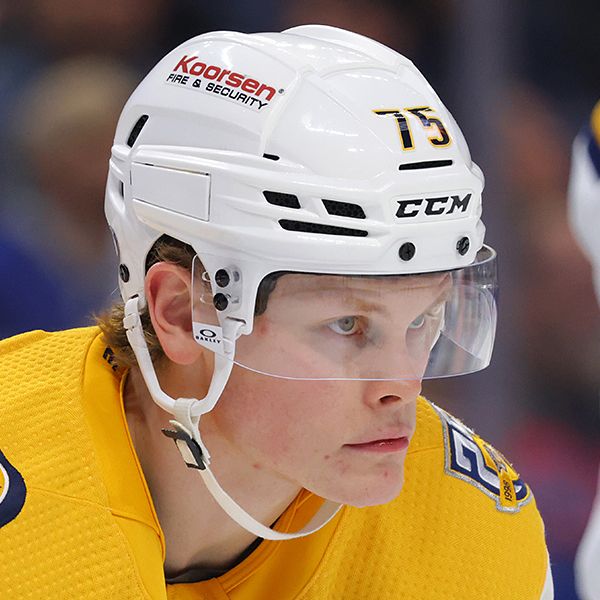 NHL Nashville Predators center Juuso Parssinen