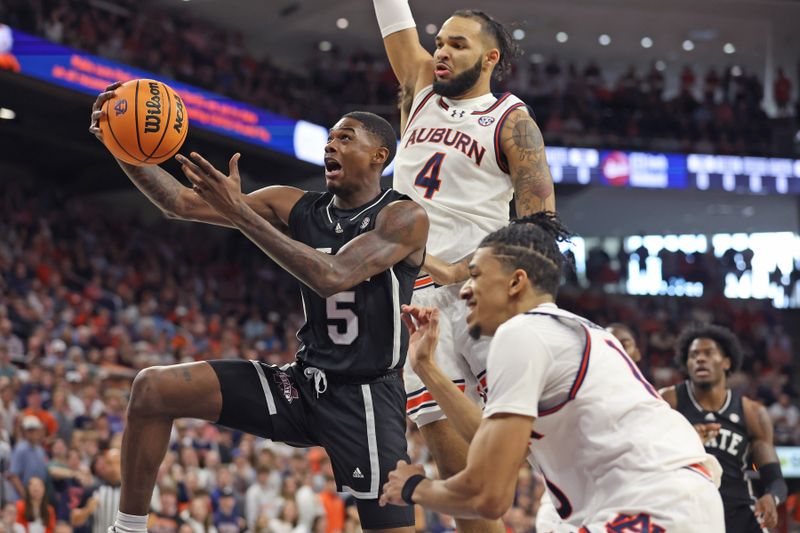 Auburn Tigers Look to Secure Victory Against Mississippi State Bulldogs at Bridgestone Arena