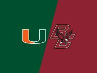 Miami (FL) Hurricanes to Clash with Boston College Eagles at Capital One Arena