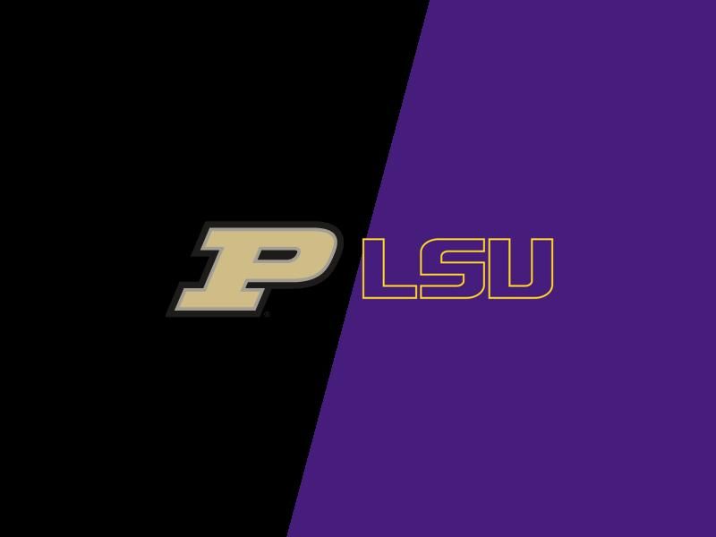 Clash at Camping World Stadium: LSU Tigers and Purdue Boilermakers Set for Football Showdown