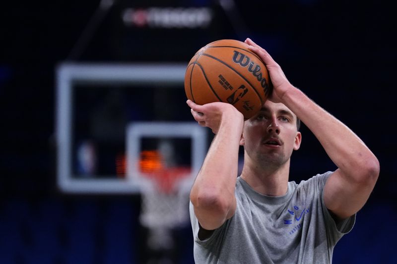 ORLANDO, FLORIDA - FEBRUARY 12: Franz Wagner #22 of the Orlando Magic warms up prior to a game against the Charlotte Hornets at Kia Center on February 12, 2025 in Orlando, Florida. NOTE TO USER: User expressly acknowledges and agrees that, by downloading and or using this photograph, user is consenting to the terms and conditions of the Getty Images License Agreement. (Photo by Rich Storry/Getty Images)