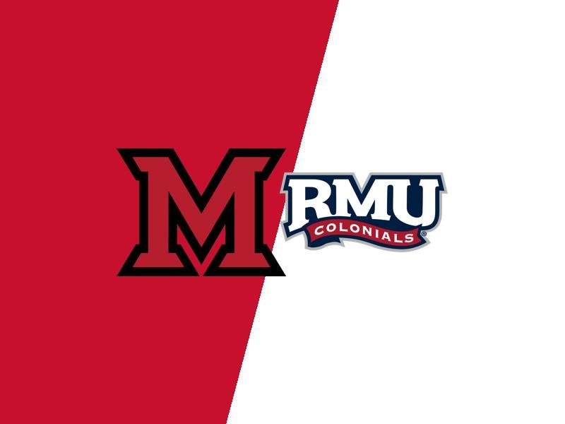 Miami (OH) RedHawks Face Setback Against Robert Morris Colonials at Steve Cady Arena