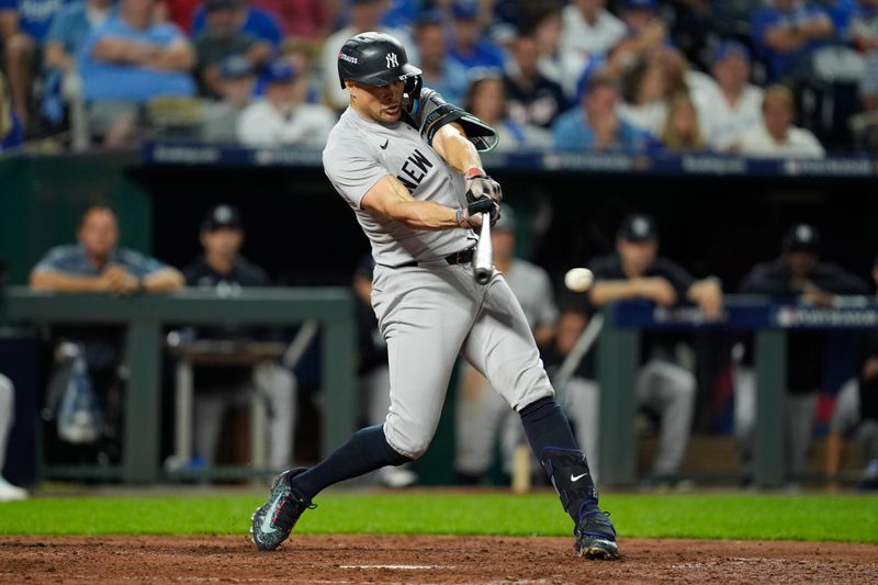 Oct 9, 2024; Kansas City, Missouri, USA; during game three of the NLDS for the 2024 MLB Playoffs at Kauffman Stadium. Mandatory Credit: Jay Biggerstaff -Imagn Images