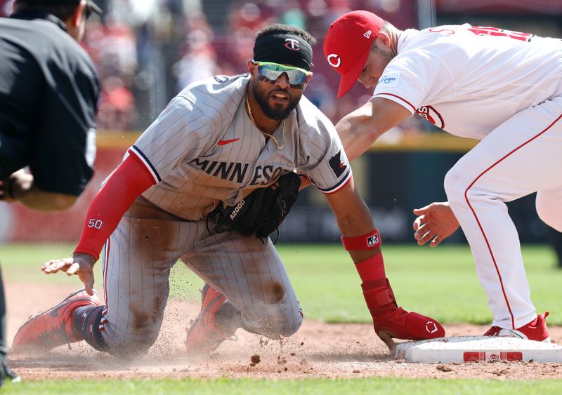 Reds Aim to Capture Victory in Minneapolis: A Clash with the Twins at Target Field