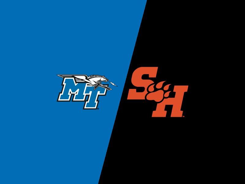 Sam Houston State Bearkats Look to Continue Winning Streak Against Middle Tennessee Blue Raiders...