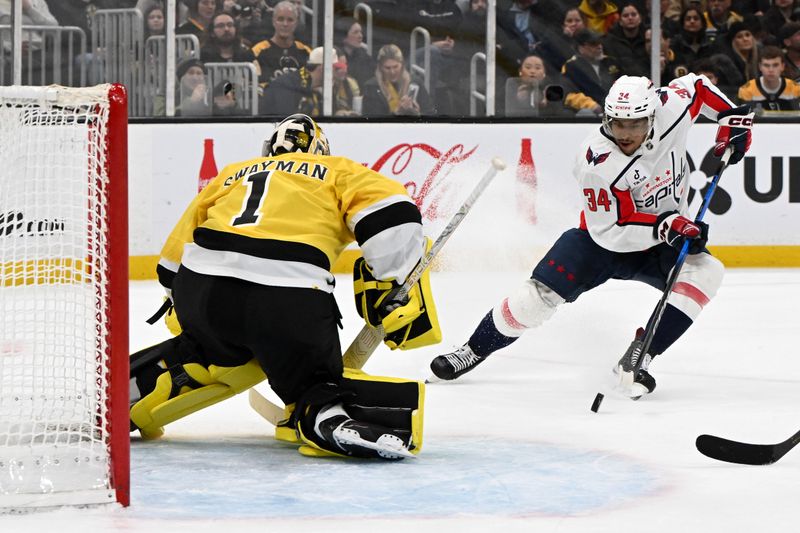 Boston Bruins turn third-period tide as Washington Capitals power play goes quiet